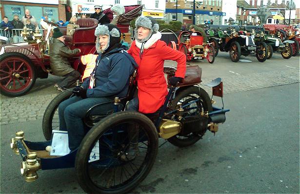 Veteran Car Chase 2010 Tandem Trike