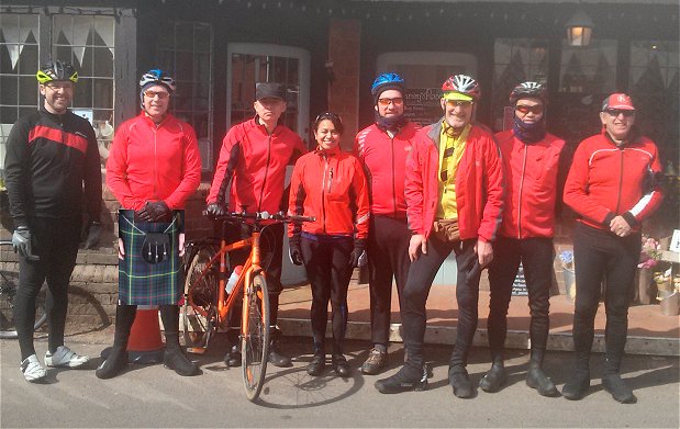 Sunday Ride: 7th April 2013 The Red Brigade