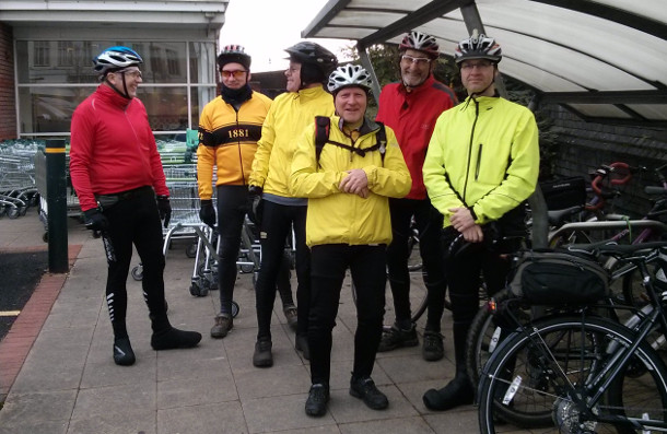 Sunday Ride: 15th February 2015 Behind the Bicycle Shed