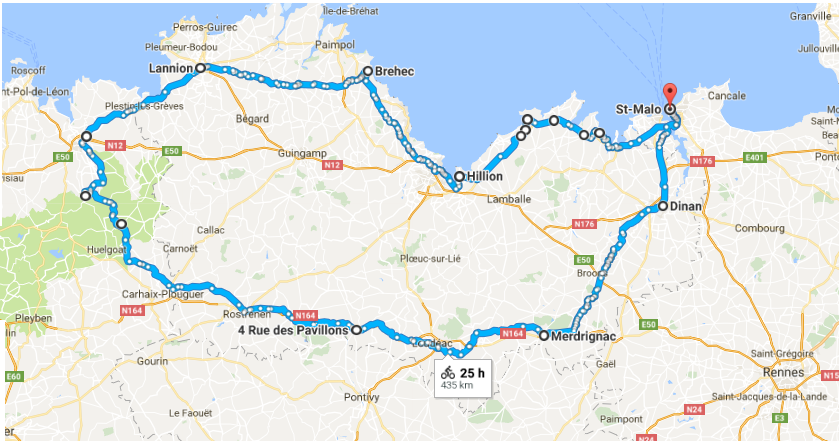 Brittany by Bike (and Trailer)