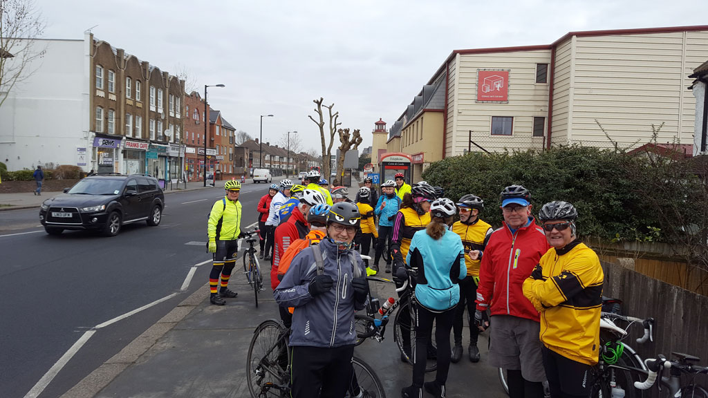 Tuesday Ride: 14th February 2017