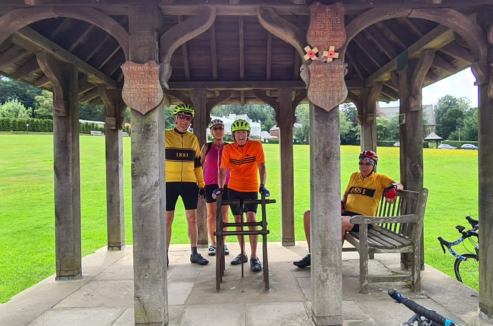 Sunday 1st Aug. Rain Stopped Play!