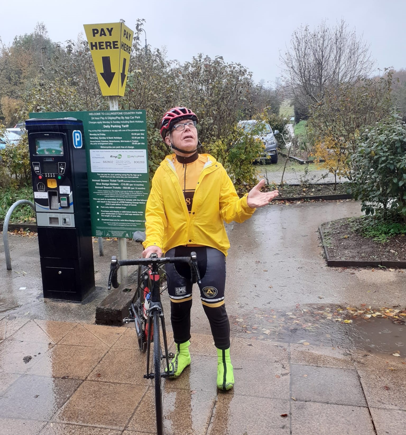 Frank Goes on a T- Raining Ride!